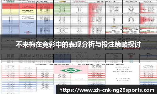 不来梅在竞彩中的表现分析与投注策略探讨